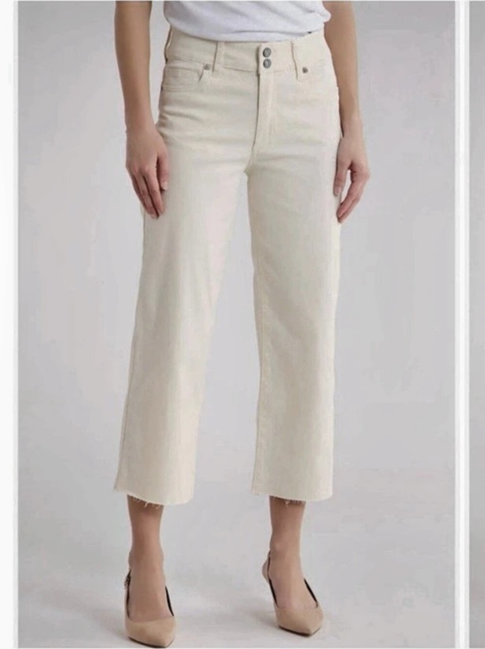 Lucky Brand High Rise Wide Leg Jeans Size 2